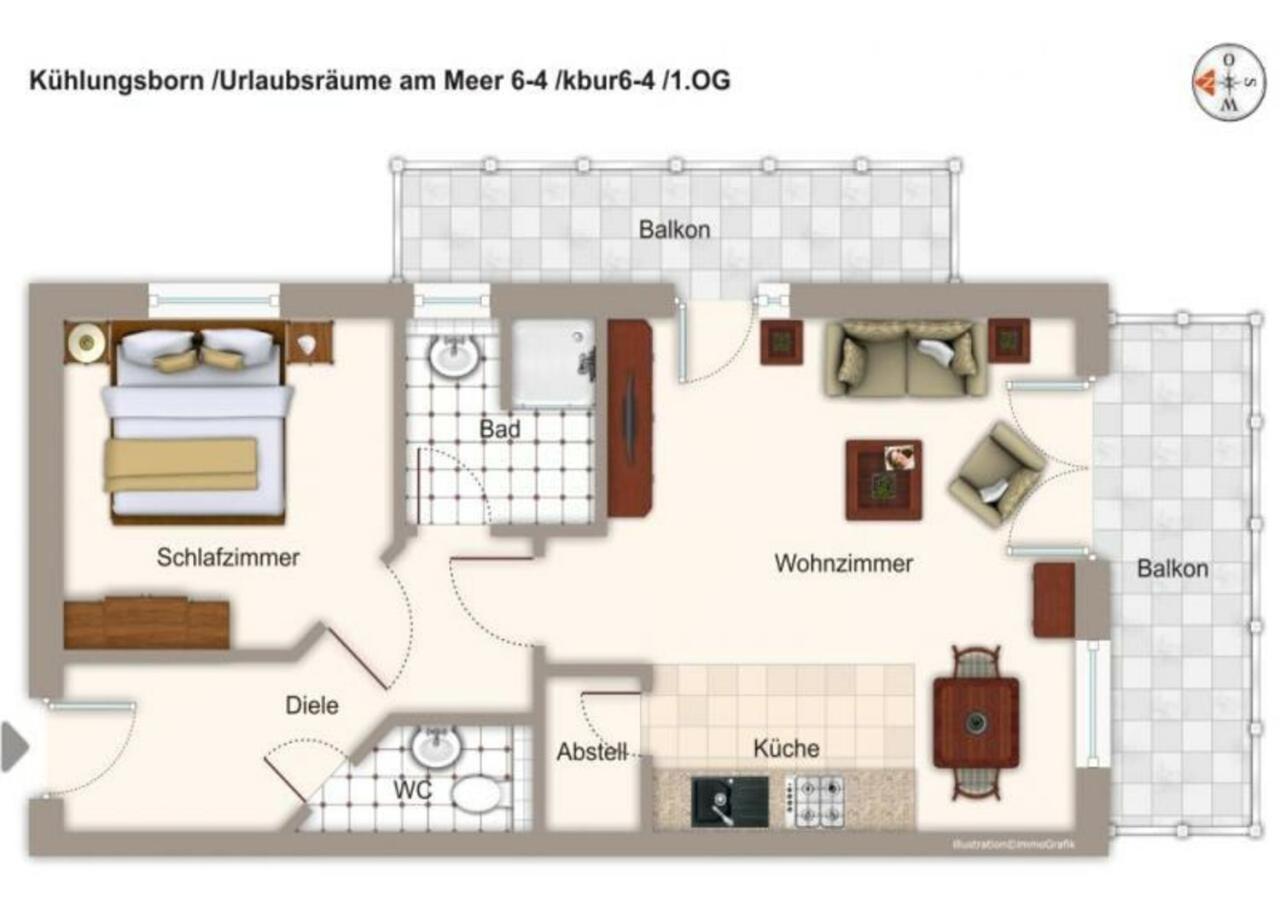 Urlaubsträume am Meer Ostseebad Kühlungsborn Exterior foto
